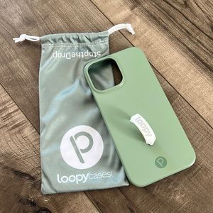 Loopy Original - iPhone 13 Pro Max (6.7" Screen) Sage Matte Edition (Righty)